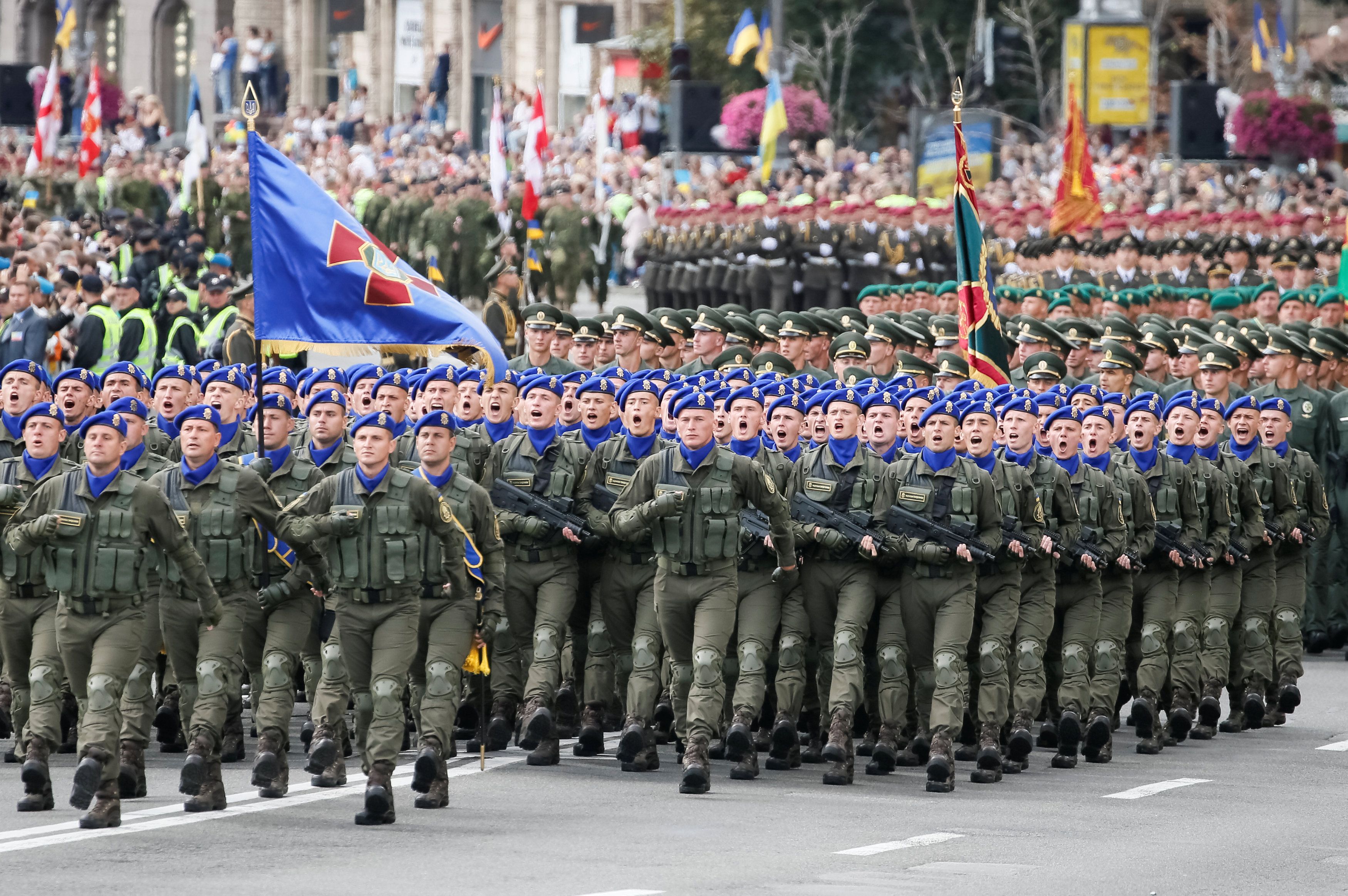 Киев военные действия