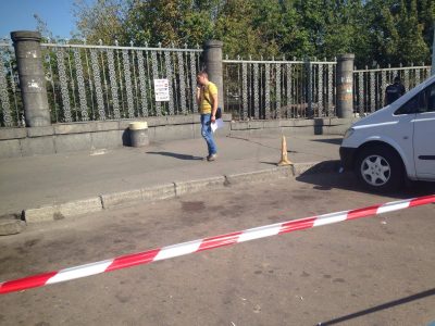 Стрельбу у вокзала в Киеве признали хулиганством, видео с места происшествия