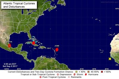 Ураган "Ирма" усилился до пятой категории и грозит Флориде