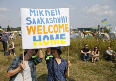 Сакашвили возвращается к первому плану, но едет в "Шегини", опубликованы фото