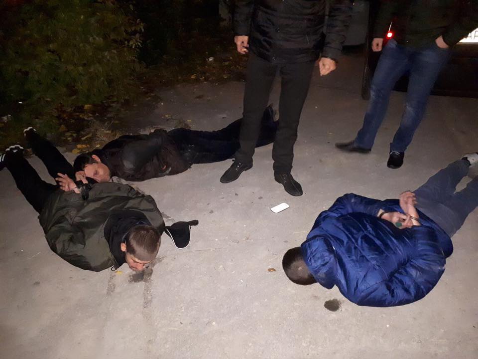Задержание группы злоумышленников в Запорожье. Задержание группы злоумышленников в Запорожье.