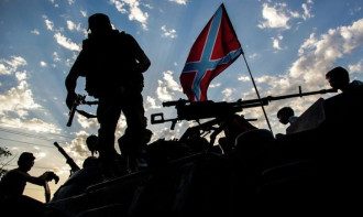 Боевики, Донбасс, Новороссия, окопы