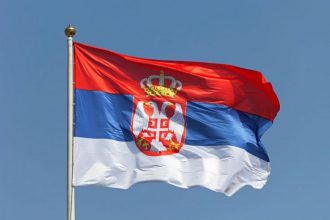 Сербия, флаг