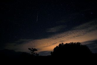Звездопад, метеорит