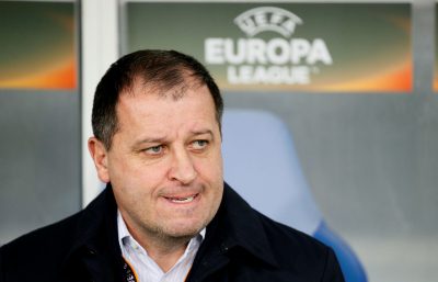 Главный тренер "Зари" Юрий Вернидуб