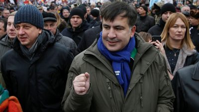 Михеил Саакашвили на митинге Михеил Саакашвили на митинге