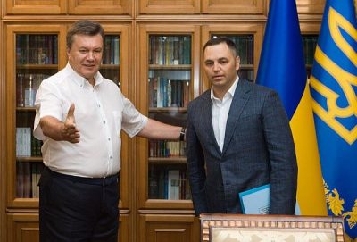 Виктор Янукович и Андрей Портнов Виктор Янукович и Андрей Портнов