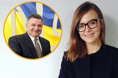 Арсен Аваков и Анастасия Деева Арсен Аваков и Анастасия Деева