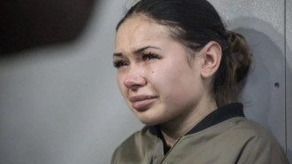 Зайцева в зале суда