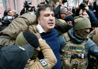 Предыдущее задержание Саакашвили в декабре 2017-го