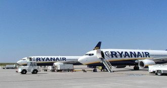 Ryanair, авиакомпания, самолет Ryanair, авиакомпания, самолет