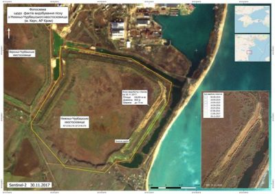 В Крыму россияне для Керченского моста добывают токсичный песок - чиновники