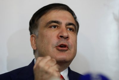 Михаил Саакашвили — Михаил Саакашвили не согласился идти на выборы с партией Виталия Кличко УДАР, сообщила журналистка