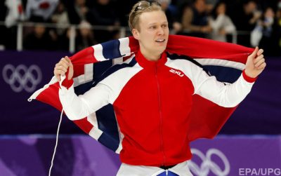 Ховард Лоренцен принес Норвегии одну из двух золотых медалей дня
Фото: EPA/UPG Ховард Лоренцен принес Норвегии одну из двух золотых медалей дня
Фото: EPA/UPG