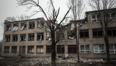 Опубликованы неизвестные ранее кадры Дебальцева после разрушительных боев, видео