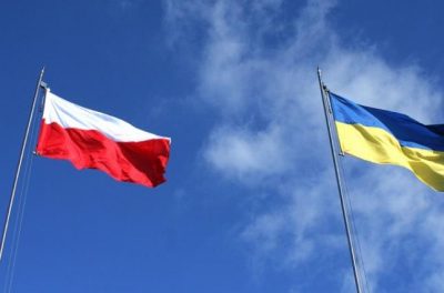 Прапори Україна Польща Прапори Україна Польща