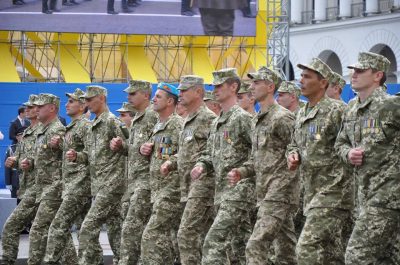 Ветераны АТО на Майдане