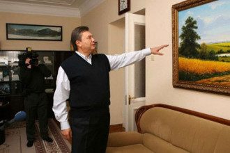 Янукович в Межигорье Янукович в Межигорье