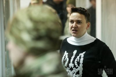 Савченко возобновила голодовку.