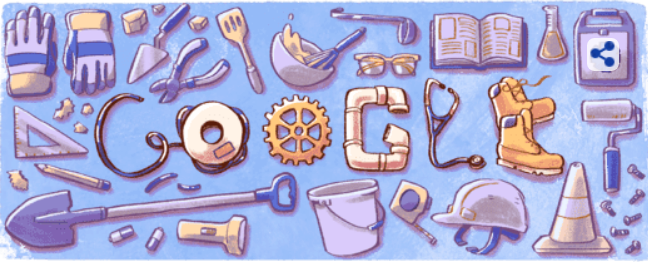 1 мая: дудл от Google напомнил историю праздника
