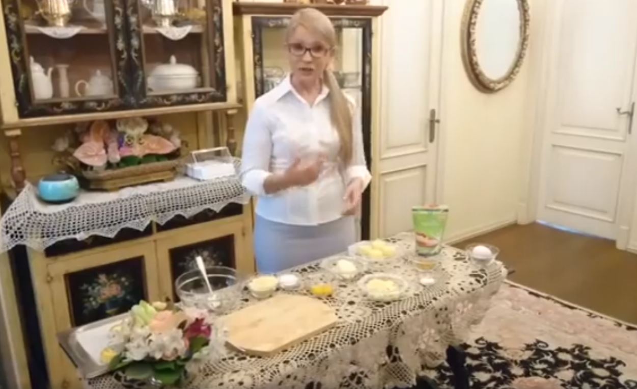 Тимошенко на кухне