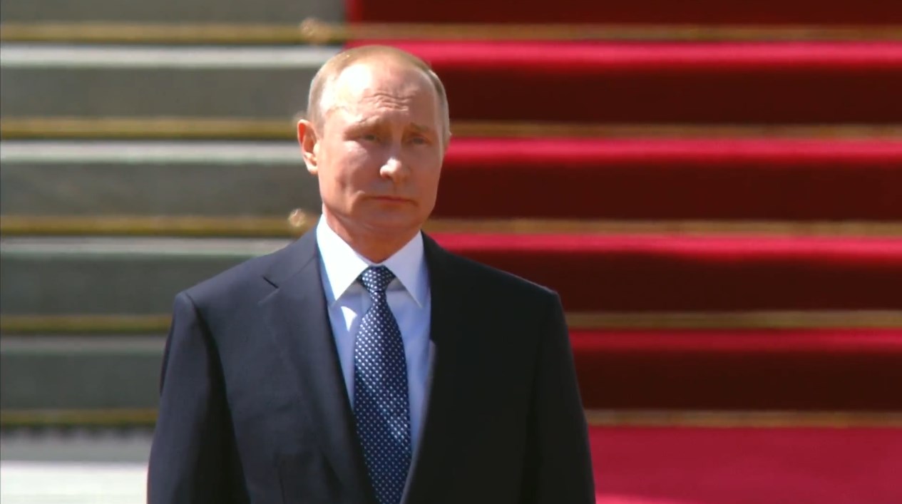 Инауграция Владимира Путина-2018. Кадр из видео Инауграция Владимира Путина-2018. Кадр из видео