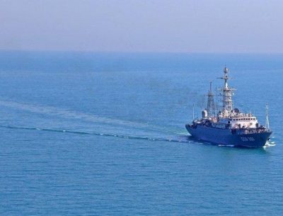 ФСБ досматривает суда в Азовском море ФСБ досматривает суда в Азовском море