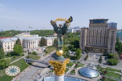 Панорама центра Киева