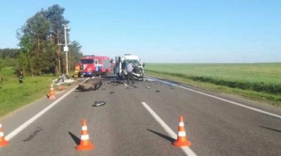 Украинские дети-футболисты попали в смертельное ДТП в Беларуси