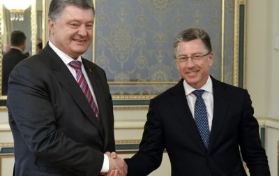 Стало известно содержание беседы Порошенко и Волкера: основные тезисы