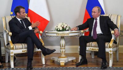 путин и макрон