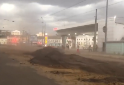 "Картина — судный день!". В Харькове бушевала песчаная буря, видео