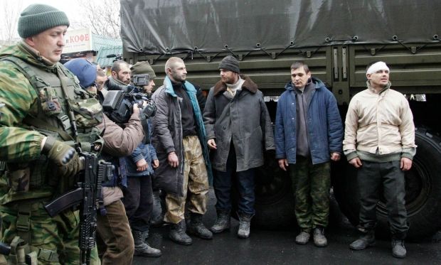 Боевики пленные Боевики пленные