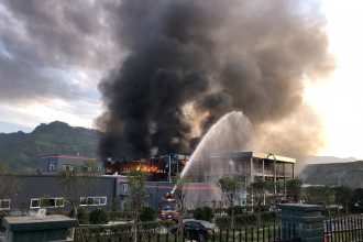 Китай, вибух