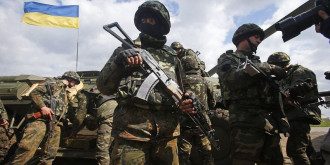 Бойцы ВСУ на Донбассе