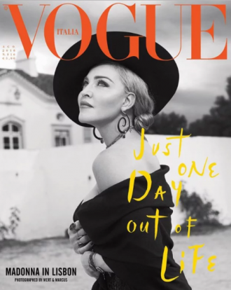 Мадонна роскошно украсила обложку модного глянца: фото