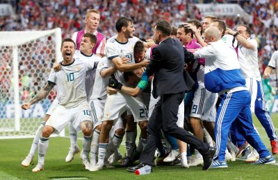 Испания - Россия - 1:1, по пенальти - 3:4. Россия в четвертьфинале. Фото, видео голов