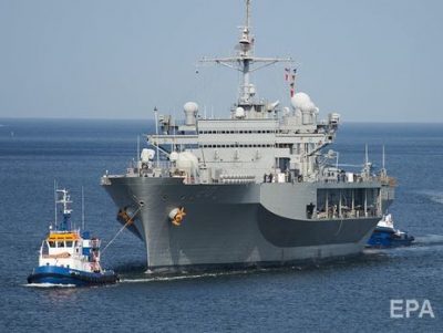 В Черное море вошел штабной корабль ВМФ США Mount Whitney (фото)