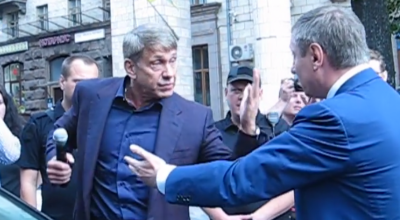 Министр Насалик и депутат Шахов подрались под Минэнергоугля