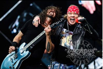 Guns N' Roses стали рекордсменами на видеохостинге