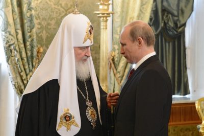 патриарх Кирилл, владимир путин