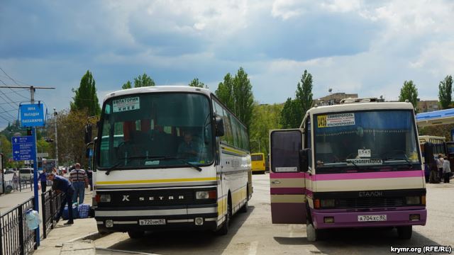 Автобус в Крым