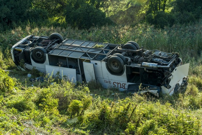 В крупной аварии в Венгрии пострадали 13 украинцев