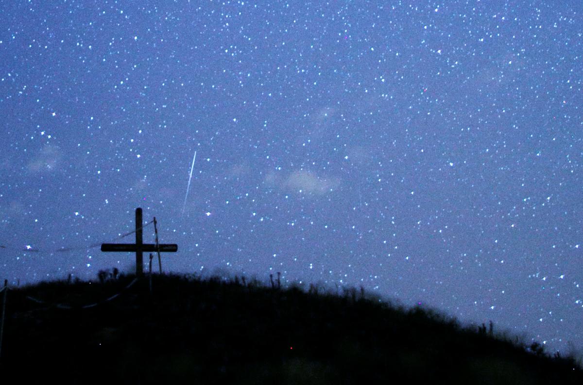 Звездопад Персеиды в Австрии