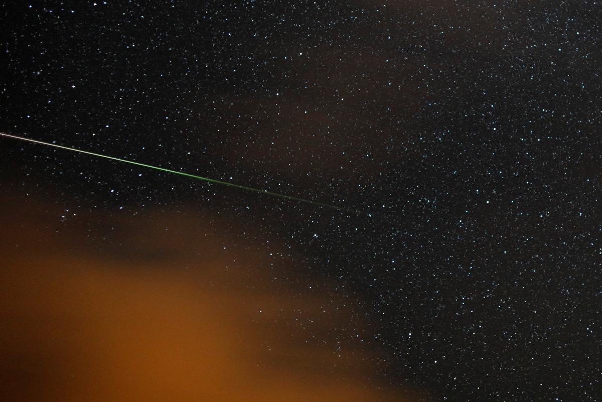 Звездопад Персеиды в Испании