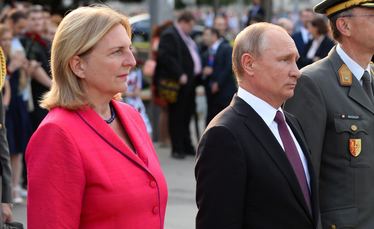 Карин Кнайсль Владимир Путин