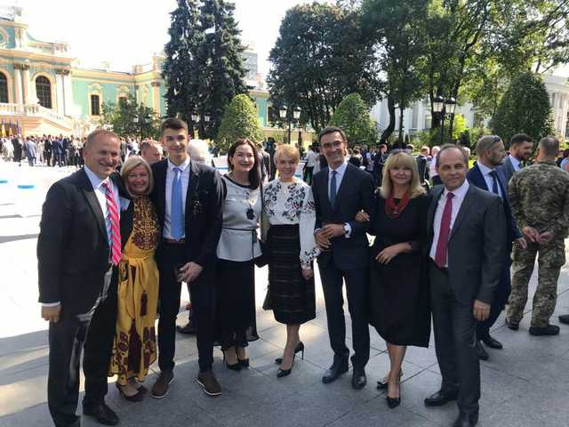 Моцик засветился на приеме у Порошенко под ручку с Геращенко