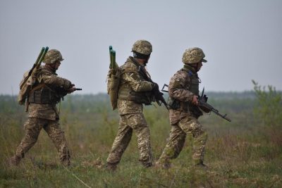 Бойцы ВСУ