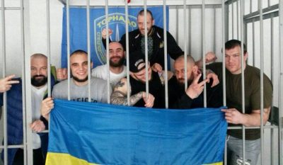 Обнародовано видео штурма "торнадовцев" спецназом в Лукьяновском СИЗО