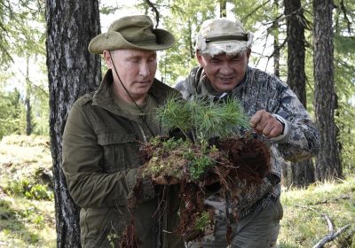 Влкадимир Путин и Александр Бортников